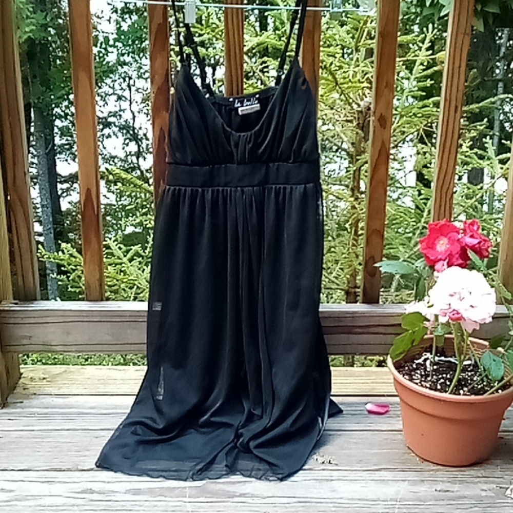 Black baby doll nightie small